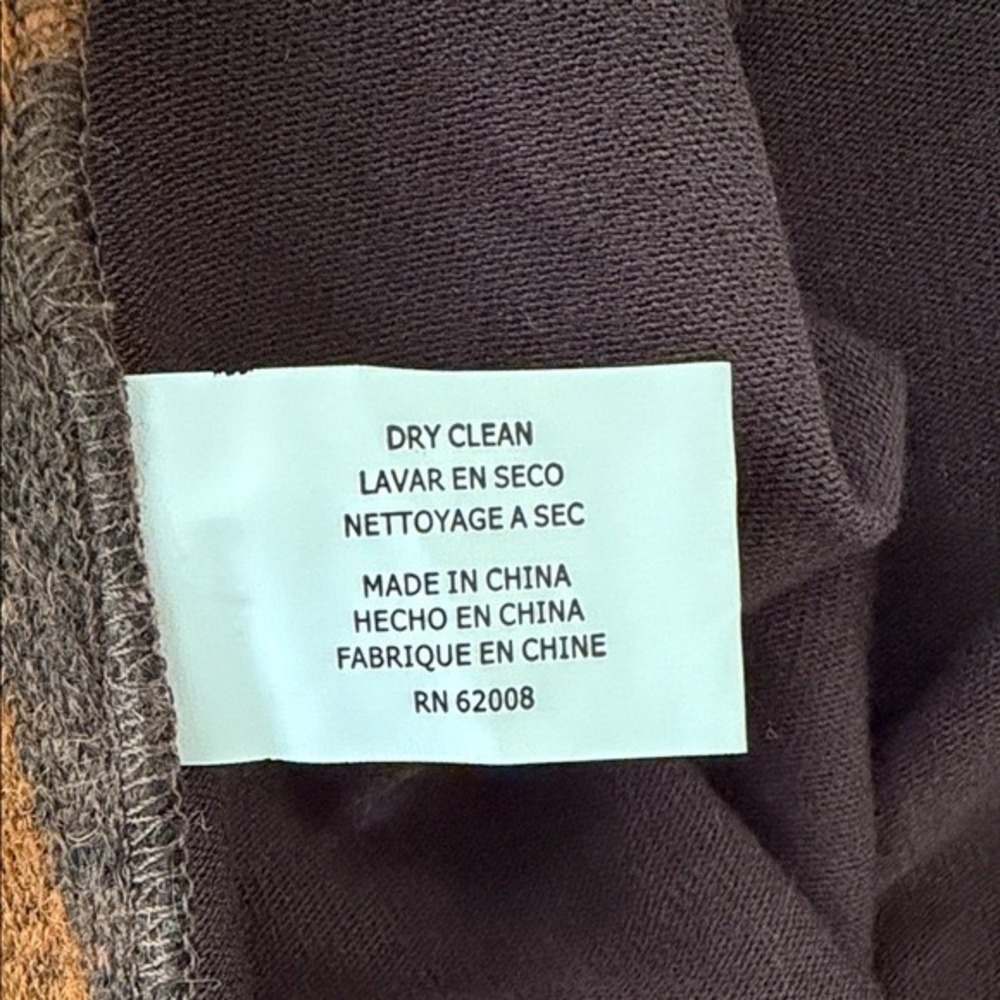 Insight Women's Multicolor Patchwork Wool Blend B… - image 5